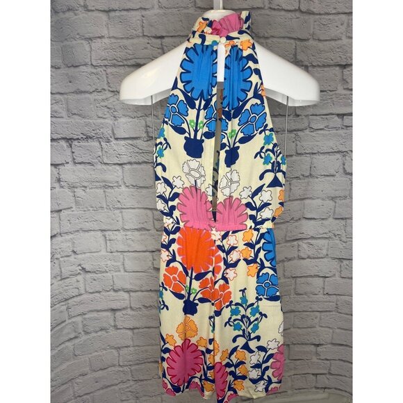 Anthropologie Plenty by Tracy Resse Ruffle Floral Romper Size XS Ladies - Picture 4 of 12